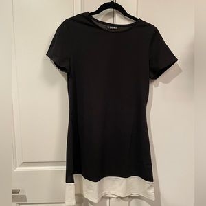 SHEIN Black and white color block Dress. Size Medium. Never worn.